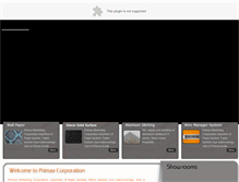 Tablet Screenshot of primaacorp.com